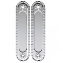 Ручка Armadillo (Армадилло) для дверей-купе Серебро 925