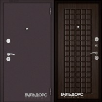 Дверь входная БУЛЬДОРС ECONOM-70 E-212 Ларче шоколад