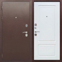 Дверь входная ТОЛСТЯК 10 см Медь Белый ясень